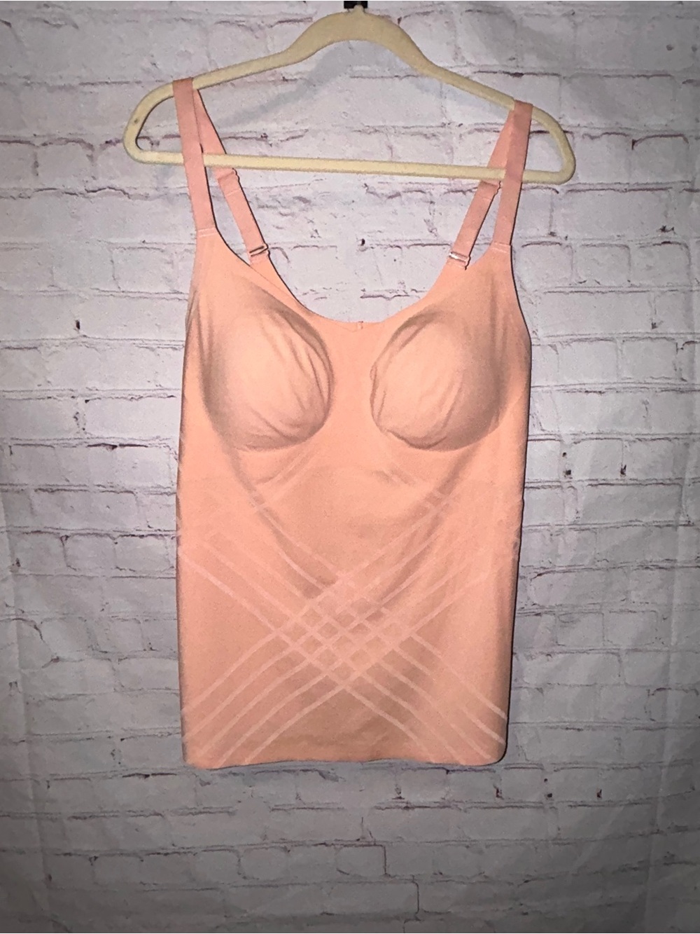 Honeylove Silhouette Cami in blush size 1X